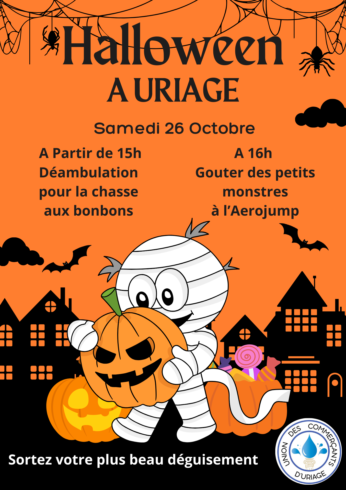 Halloween à Uriage - 26 octobre à partir de 15h